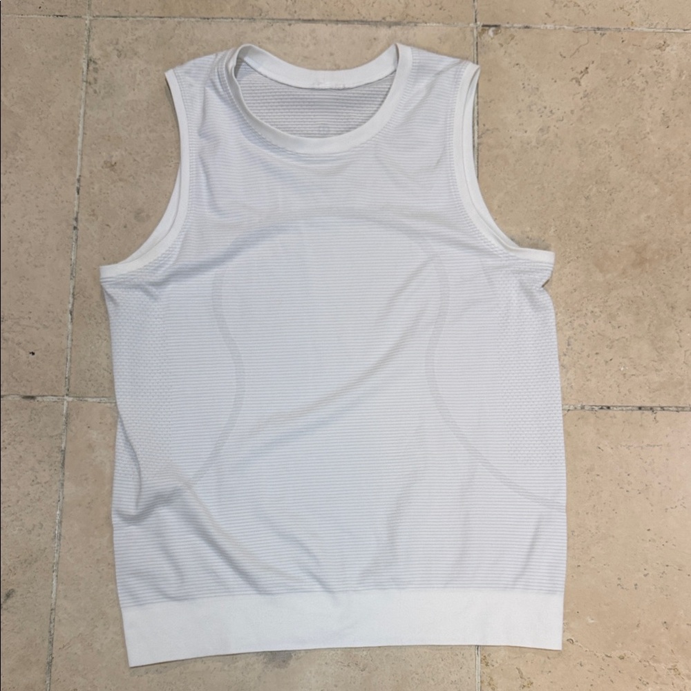 lululemon athletica White Tank Top